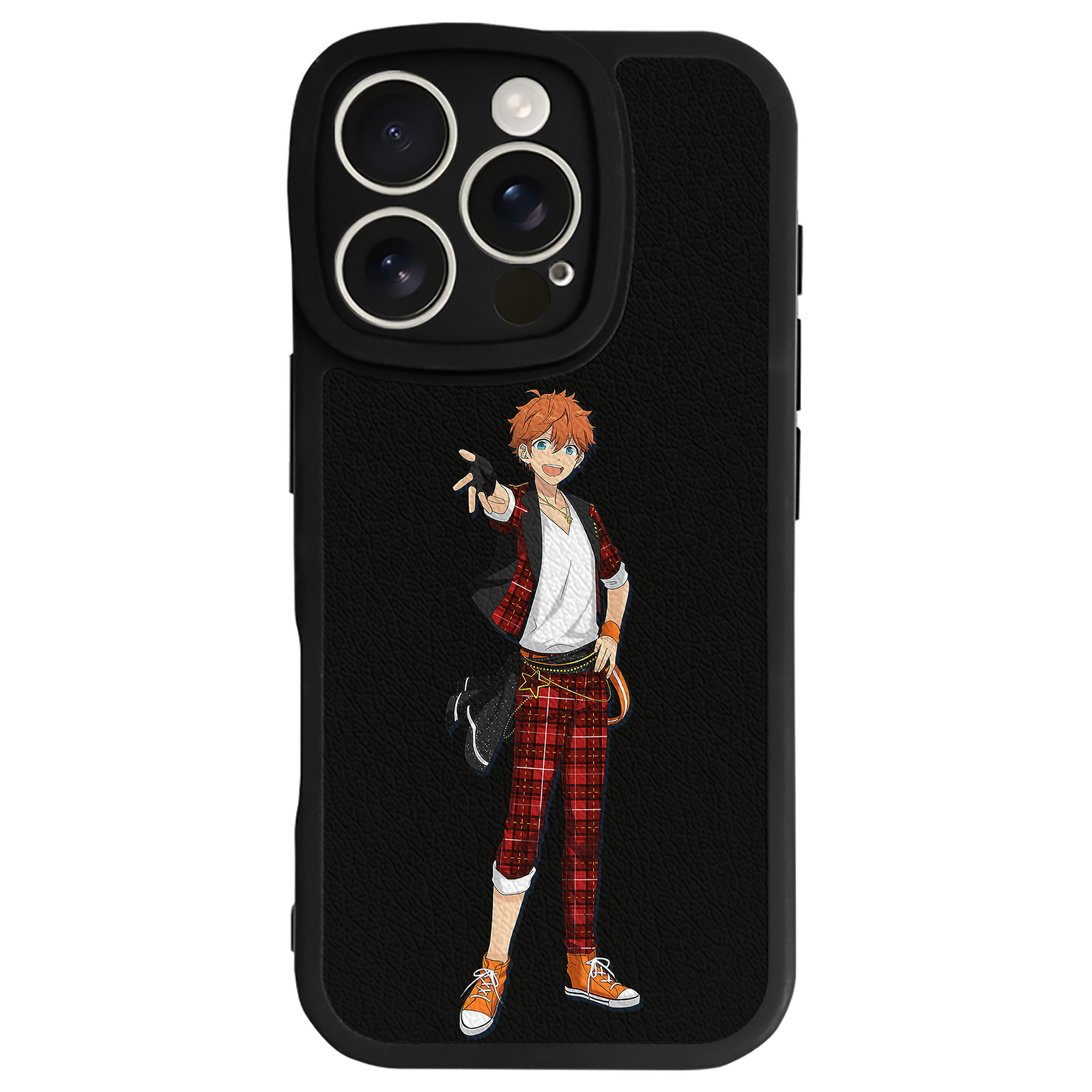 （画像用） あんさんぶるスターズ! Ensemble Stars 【iPhone 16シリーズ対応】シリコンスマホケース（レザー調） 材質：シリコン